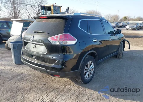 2015 Nissan Rogue Sv from USA, damaged, VIN KNMAT2MV9FP529699